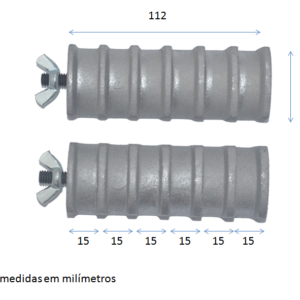 MODELOS DE ALUMÍNIO PARA BOBINADEIRA – Modelo 1