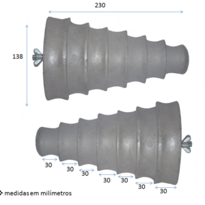 MODELOS DE ALUMÍNIO PARA BOBINADEIRA – Modelo 8