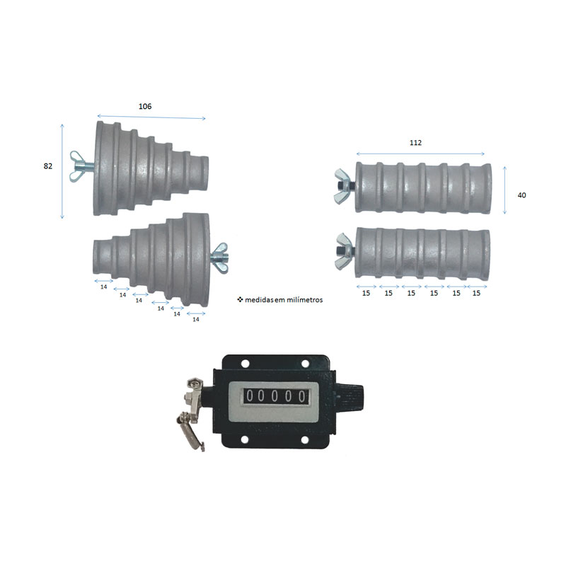 Kit para Rebobinamento de Motores – Nº 08
