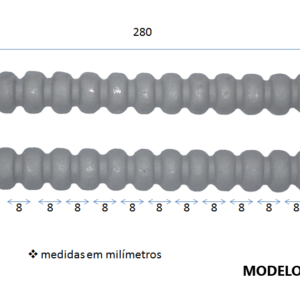 MODELO Nº 2 – DE ALUMÍNIO PARA BOBINADEIRA