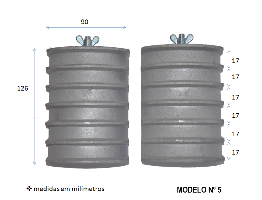 MODELO Nº 5 PARA REBOBINAMENTO