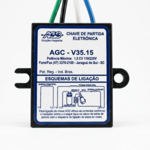 CHAVE DE PARTIDA ELETRÔNICA V35.15 – PARA MOTOR DE 1,5 CV