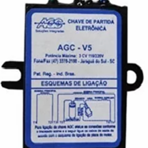 CHAVE DE PARTIDA ELETRÔNICA AGC V5 – PARA MOTOR DE 3CV